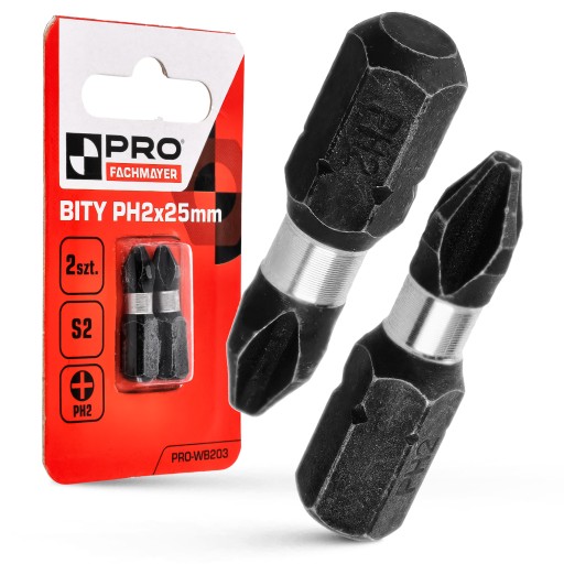 Nárazový bit PH2 25 mm skrutkovací bit