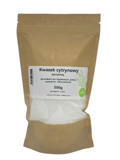 NANI FOOD KYSELINA CITRÓNOVÁ ČISTÁ 500g