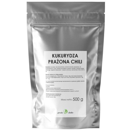 POPED CHILI CORN 500G chilli kukurica