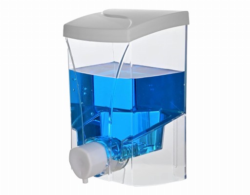 NÁSTENNÝ DÁVKOVAČ S GOMÍDLOM DÁVKOVAČ MYDLA GÉL NA MYDLO 500ml (T1)