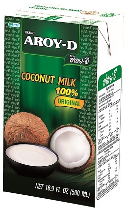 MLIEKO, KOKOSOVÉ MLIEKO 500ml v kartóne Aroy-D