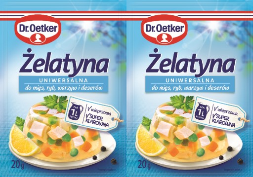 DR. Oetker Univerzálna želatína 2 x 20 g