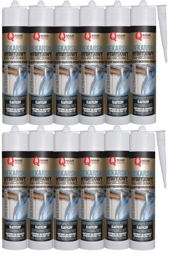 QMAR strešný tmel CLEAR HYBRID POLYMER polymér na plech