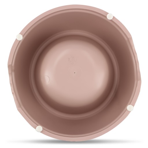 Plastová miska pre psov a mačky XS, 0,25L, béžová, priem 15 cm,