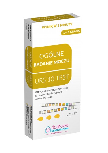 Všeobecný test moču - 10 parametrov (2 ks.)
