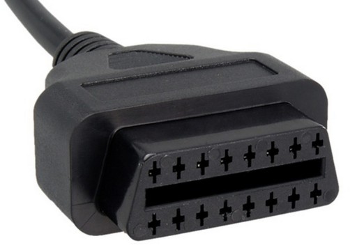 ZÁSUVKA OBD2 II KÁBLOVÝ ŽENSKÝ PREdlžovací KÁBEL 100 cm