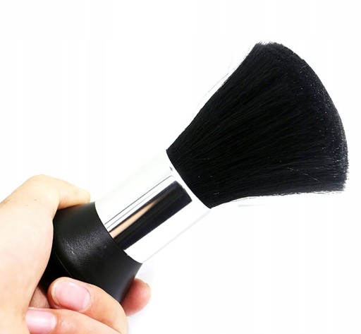 BRUSH Black NECK KADERNÍCKE VLASY Holičské štetiny