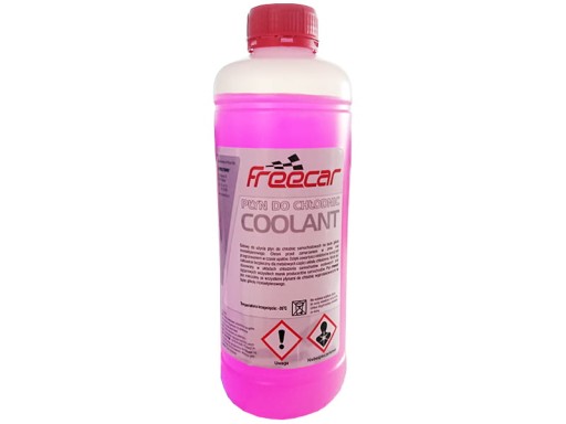 FREECAR COOLANT nemrznúca kvapalina 1 liter ružová