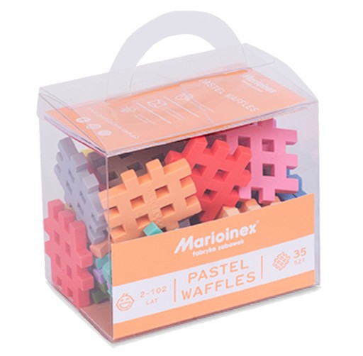 MARIOINEX MINI VAFLOVÉ BLOKY OBLÁTKY 35 EL. CRAYON