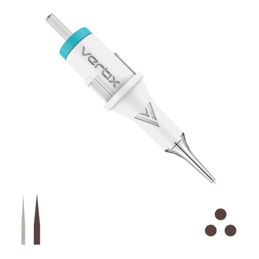 Vertix Pico 3RL 0,25 mm LT 1 kus # kazetová ihla pre PMU VP .25 LONG Taper