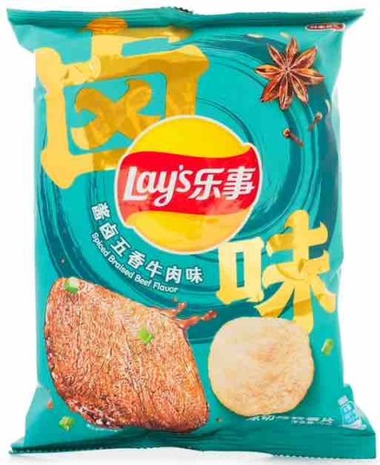 Lay's pikantné dusené hovädzie mäso