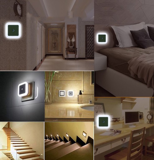 LED nočná lampa pre kontaktný senzor súmraku