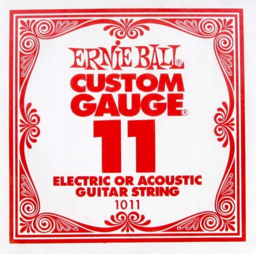 ERNIE BALL EB 1011 JEDNODUCHÁ STRÚNA PRE GITURU 011