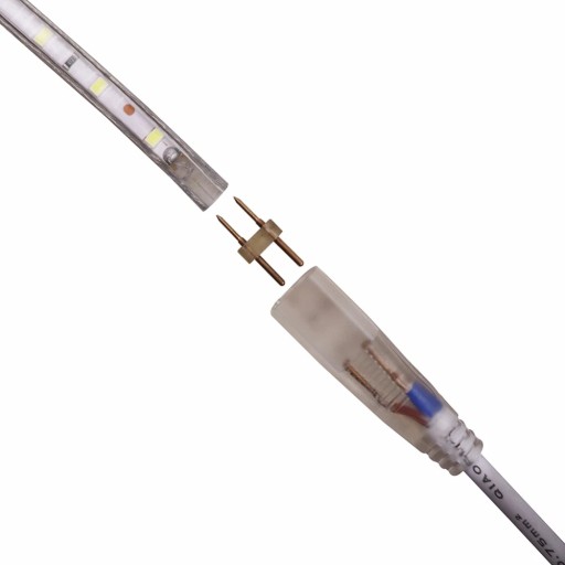230V napájací kábel pre 6W LED pásik so spínaným napájaním