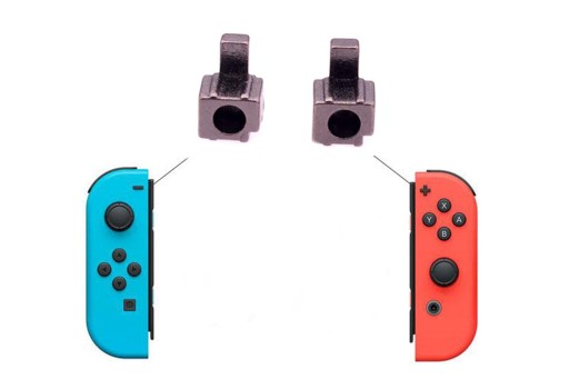 IRIS Kovové západky a zámky pre joy-con, 2 ks, pre Switch / OLED