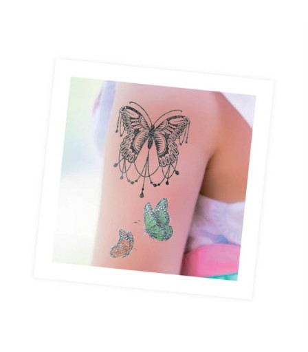 Buki Be Teens umývateľné GLITTER tetovanie 75 ks