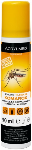 KOMAROX AEROSOL NA KOMÁRE A KLIEŠTE 90 ml
