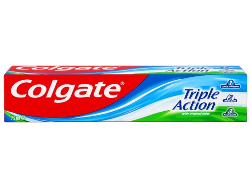 COLGATE PASTE 75ML TROJAKČNÁ ORIGINÁL MÄTA