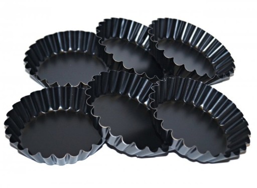 Formičky na tartaletky 11cm mini formičky na tortičky 6 ks.