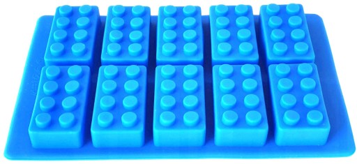 Forma BLOCKS na pralinky, želé fazuľky, silikónová forma na zdobenie torty