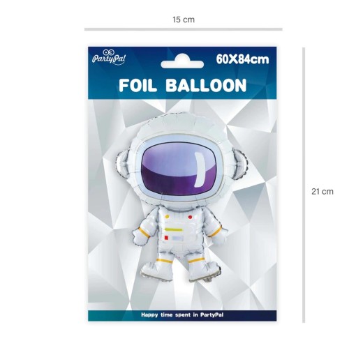 Astronaut vesmírny fóliový balón 60x84 cm narodeniny
