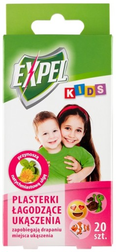 Náplasti na hryzenie EXPEL pre deti