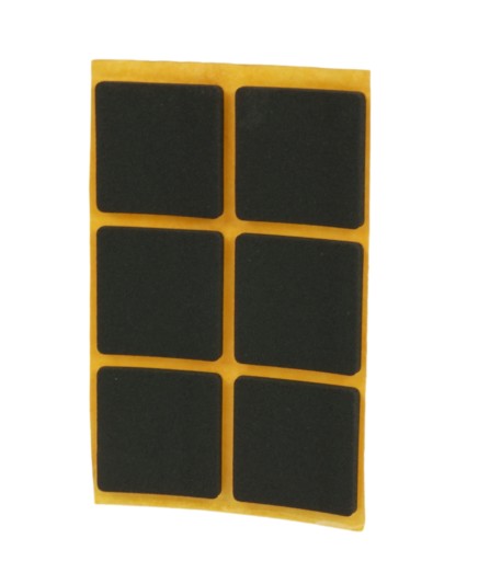 Samolepiace protišmykové podložky 30 x 30 mm