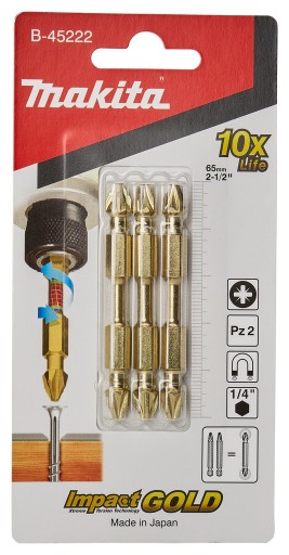 MAKITA B-45222 DVOJKONCOVÝ BRÁT PZ2 65mm