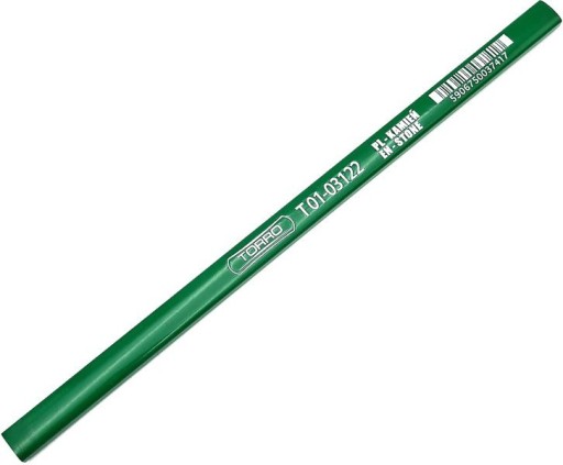 KAMENNÁRSKA ceruzka 4H stavebná zelená 24cm