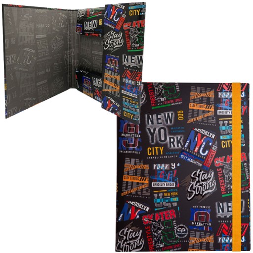 Coolpack priestorová aktovka s gumičkou Big City