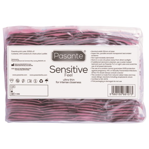 PASANTE SENSITIVE FEEL 1 ks skutočné pocity Tenký kondóm