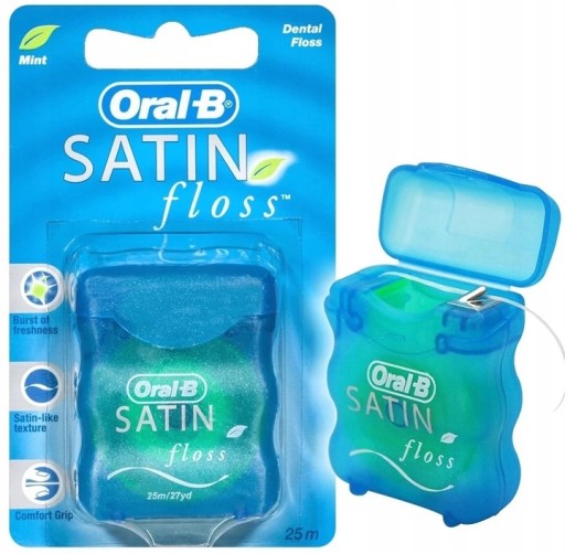 Oral-B Satin Floss Mint Dentálna niť 25 m 1 ks