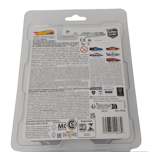 Ochranný kryt zberateľského puzdra pre modely Hot Wheels Premium