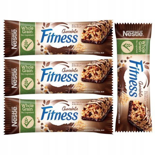 Nestlé Fitness čokoládová cereálna tyčinka 4x23,5g
