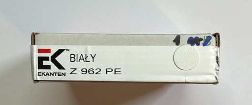 Egger Nábytková zátka biela 962 PE