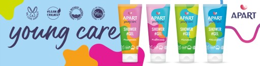 Sprchový gél APART Young Care Cotton Candy 200 ml