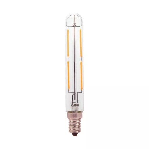 V-TAC LED žiarovka 4W E14 T20 20x135mm Filament Transparent VT-2204 4000K
