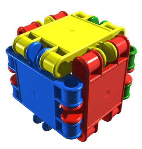 STAVEBNÉ BLOKY SET CLICS CZ116 28 prvkov
