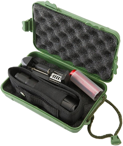 KUFRIEK ÚLOŽNÝ BOX SURVIVAL EDC SADA 18X11,5X4,8CM VEĽKOSŤ M