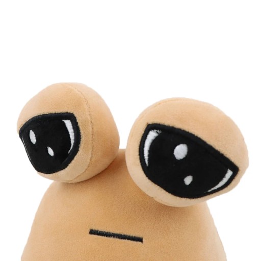 POU PLYŠOVÁ HRA MÔJ MAZLÍČEK ALIEN PLYŠOVÝ MASKOT ZEMIAKOVÝ 22cm