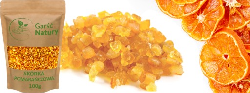 KANDIDOVANÁ POMERANČOVÁ KÚRA 100g kocka pomaranča 0,1kg Tal