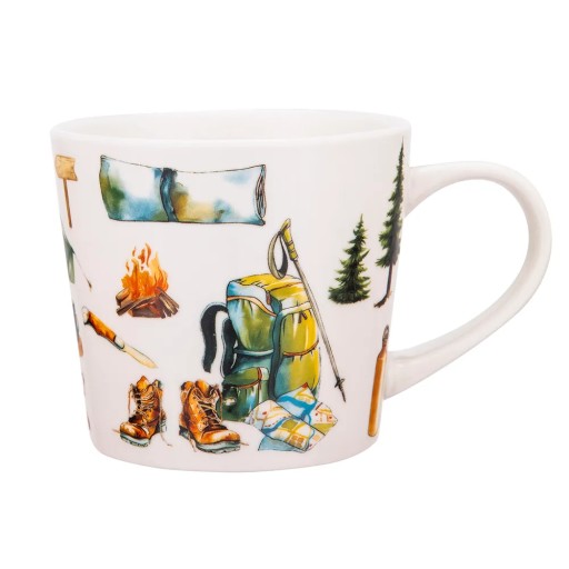 Veľký porcelánový cestovateľský hrnček na kávu a čaj Altom Design 400 ml
