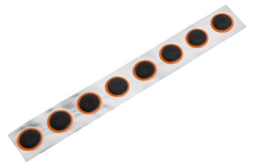 Univerzálne tubusové záplaty ATS, veľkosť 25mm, 64 ks