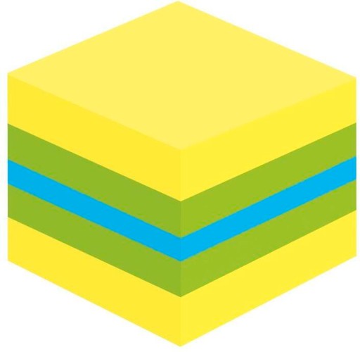 SAMOLEPIACI BLOK 3M POST-IT KOCKY 51x51 50x50 400 ks