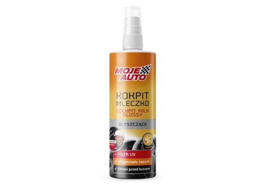 Mlieko na čistenie kokpitu, vanilka, 300 ml, lesklé