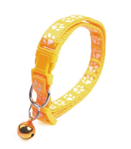 Obojok pre psov a mačky so zvončekom, nastaviteľný, 33-gauge