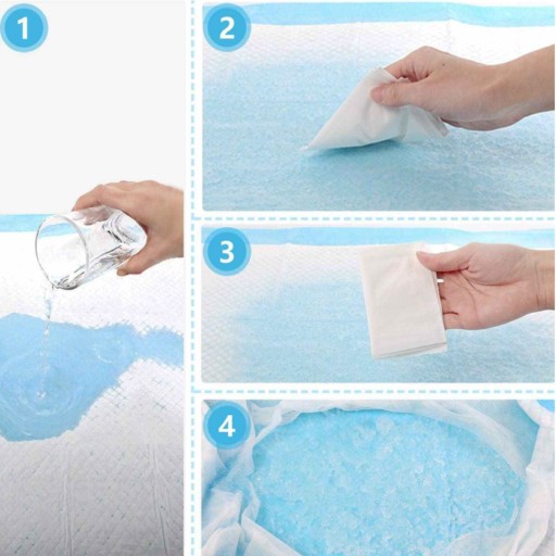 HYGIENICKÉ PODLOŽKY PODLOŽKY PRE PSOV UČIACI SA CIKAŤ M 35x45 cm BACLER 100 KS
