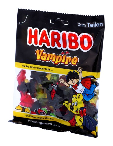HARIBO Ovocné želé sladké drievko Vamps 175g DE