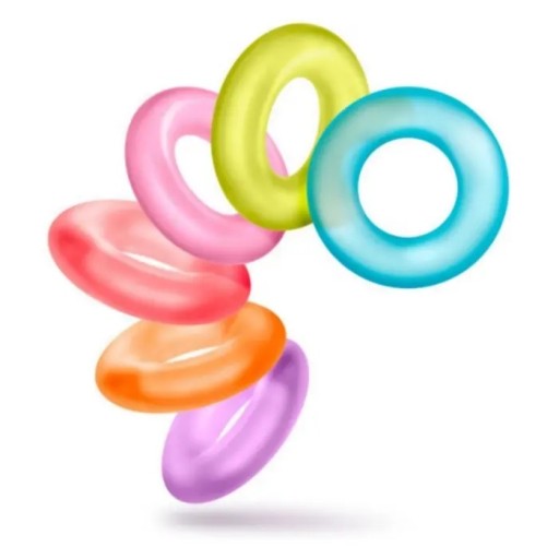 PRSTEŇ NA PENIS JE OSVETLÝ FLORESCENTNÝM NEÓNOM