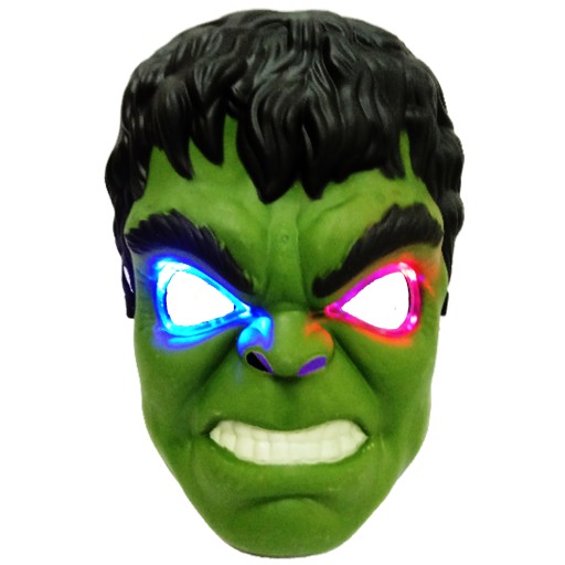 HULK AVENGERS SVIETIACA LED SUPERHRDINOVÁ MASKA NA KARNEVALOVÝ PLES PRE DETI
